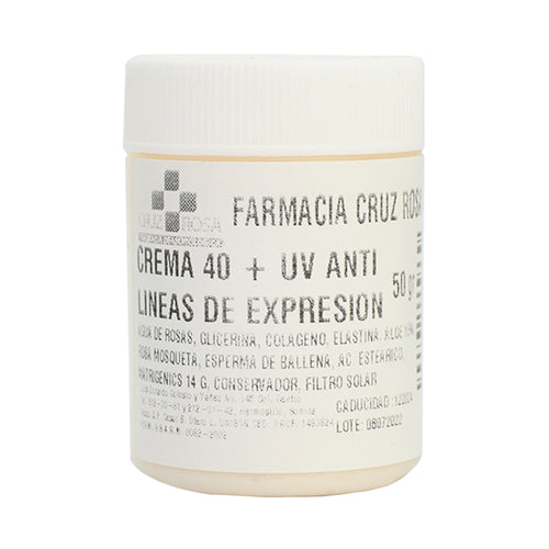 40+ CREMA + UV ANTI LÍNEAS DE EXPRESIÓN 50GR DÍA