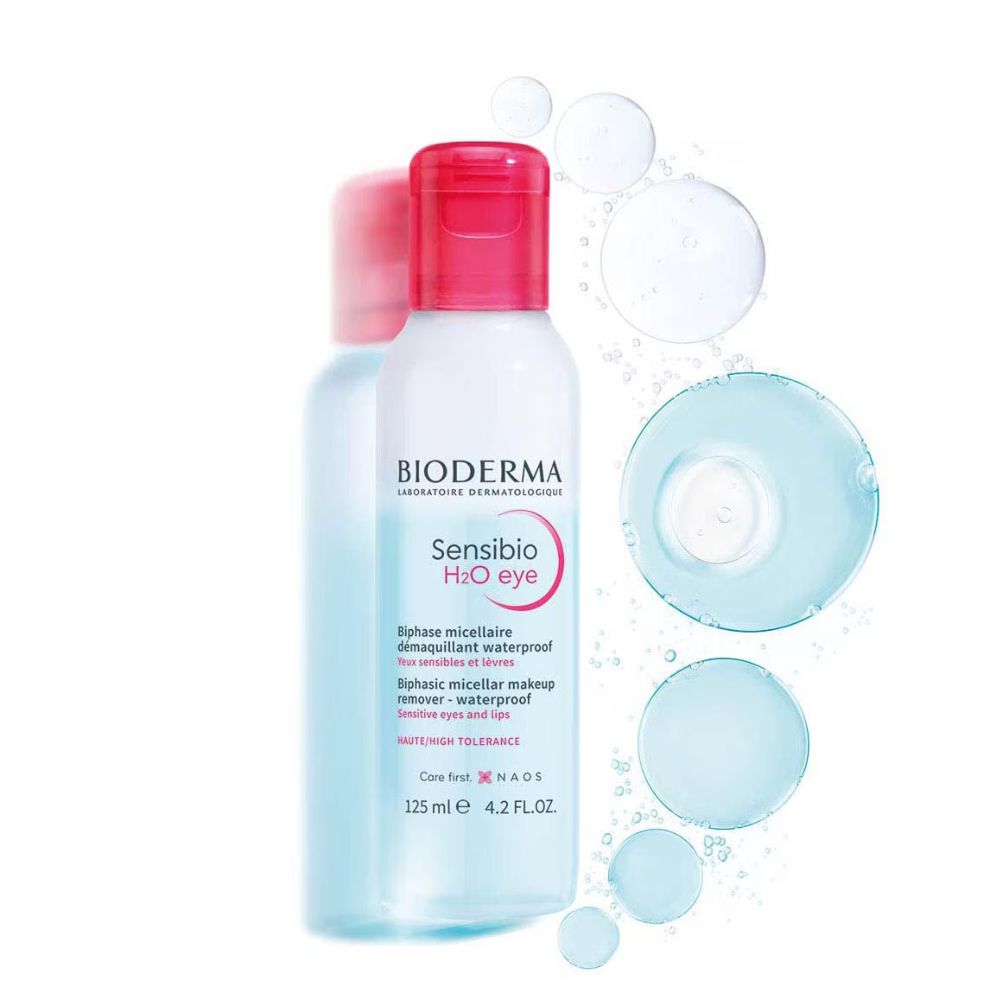 Ojos Sensibio H2O, Desmaquillador de ojos para ojos sensibles, Agua  Micelar