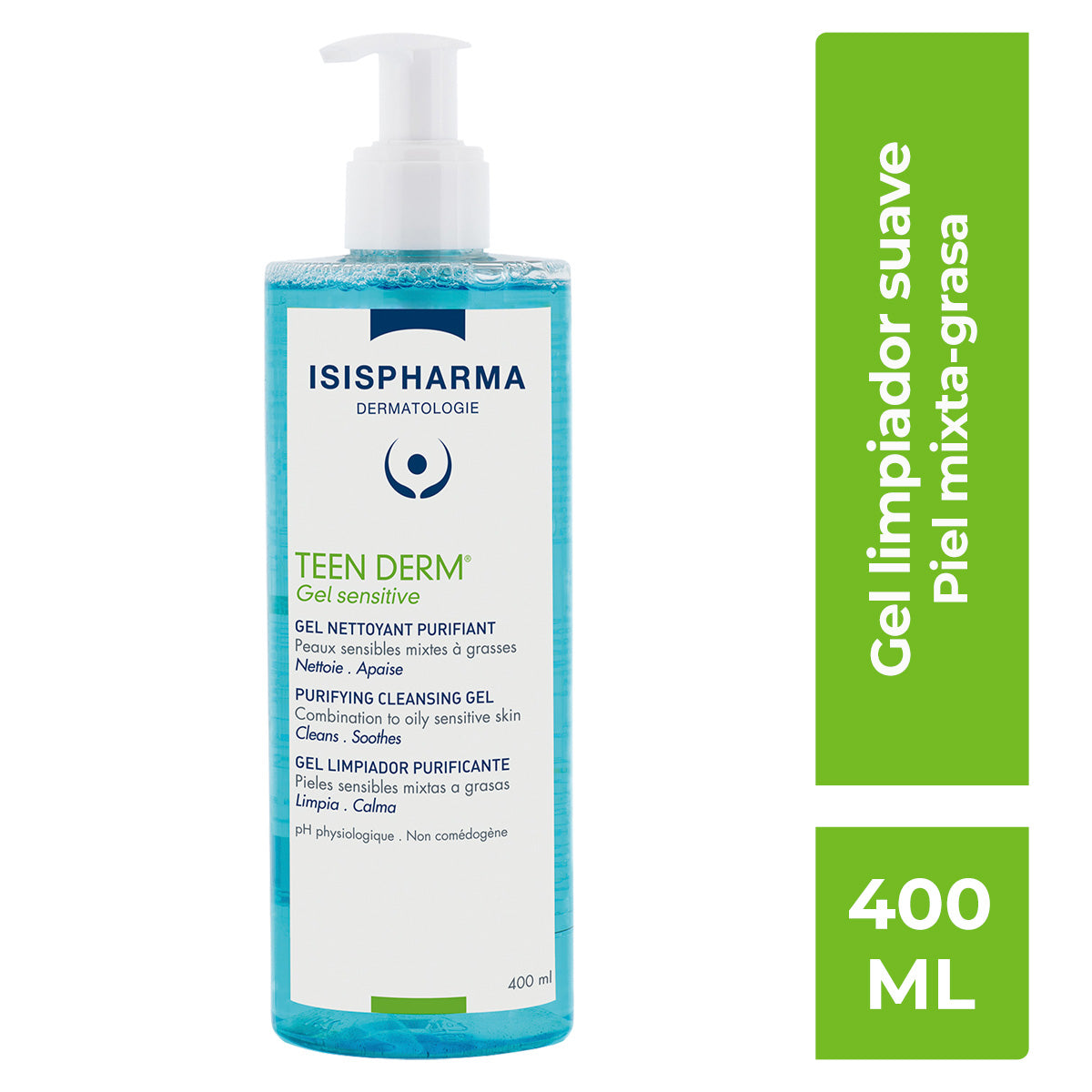 TEEN DERM GEL LIMPIADOR 400ML