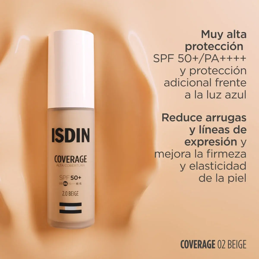 ISDIN COVERAGE AGE PROTECT ACTIVE SPF50 2 BEIGE 30GR