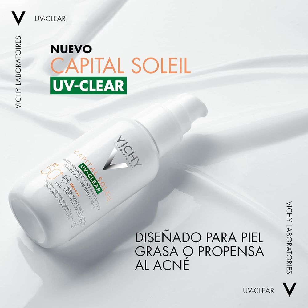 VICHY CAPITAL SOLEI UV CLEAR 50+ 40ML