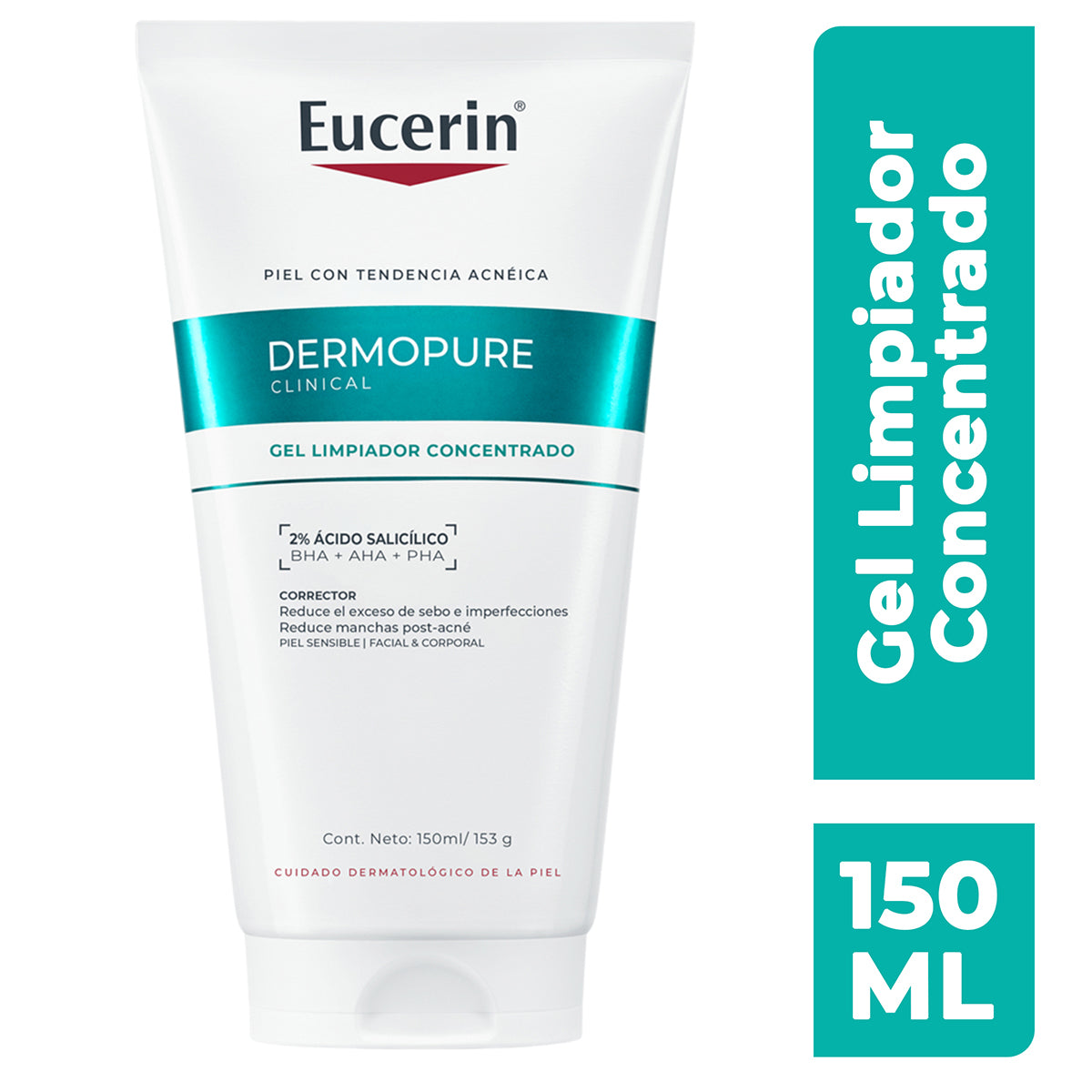 EUCERIN DERMOPURE GEL LIMPIADOR 150ML