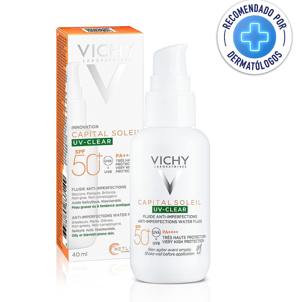 VICHY CAPITAL SOLEI UV CLEAR 50+ 40ML