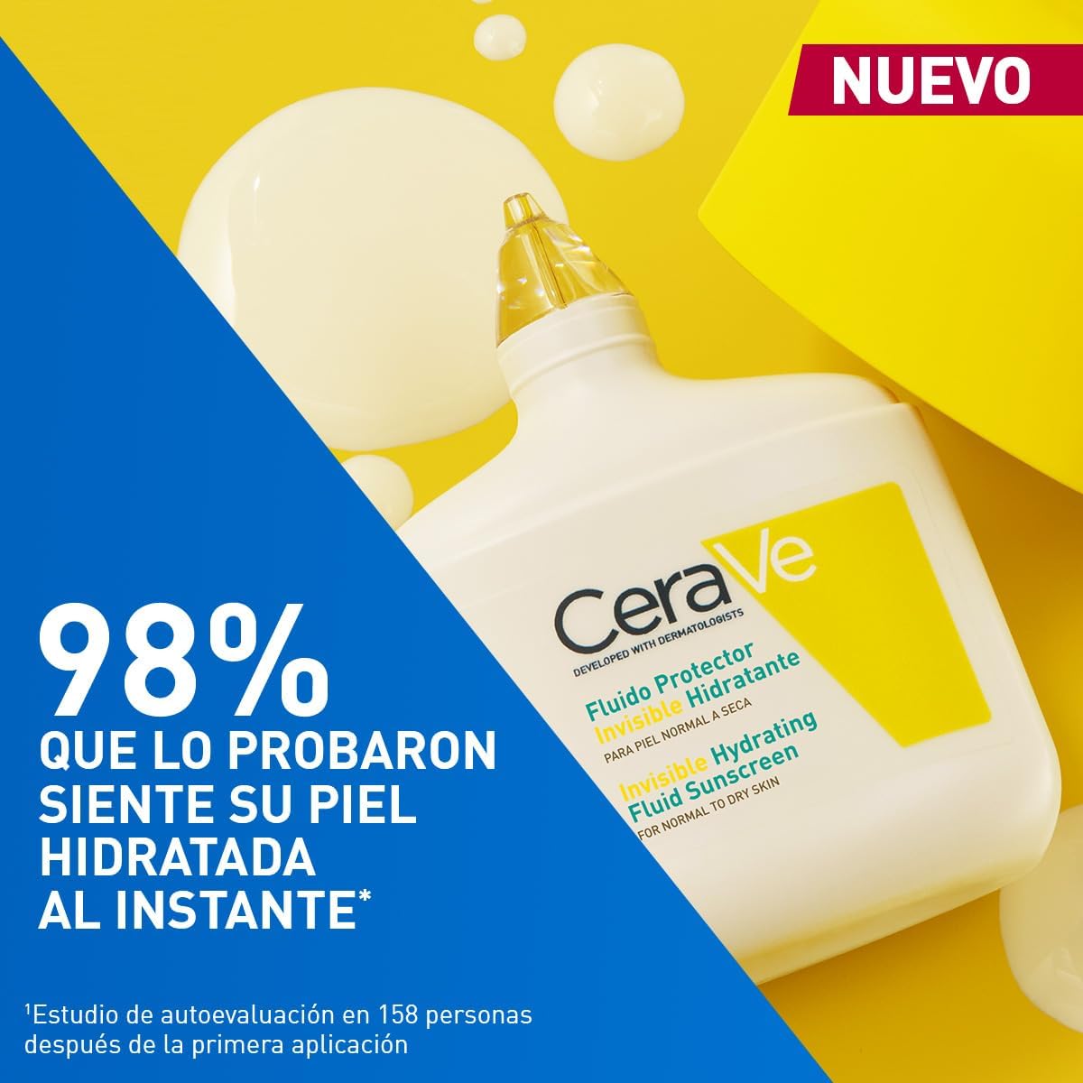 CERAVE FLUIDO PROTECTOR INVISIBLE PIEL SECA 50 ML