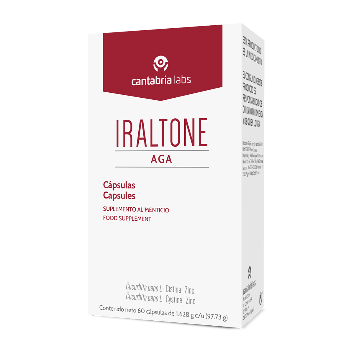 IRALTONE AGA 60 CAPS