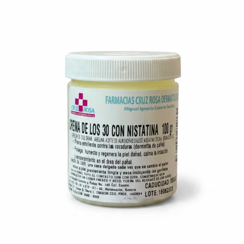 CREMA DE LOS 30´S C/NISTATINA 100GR