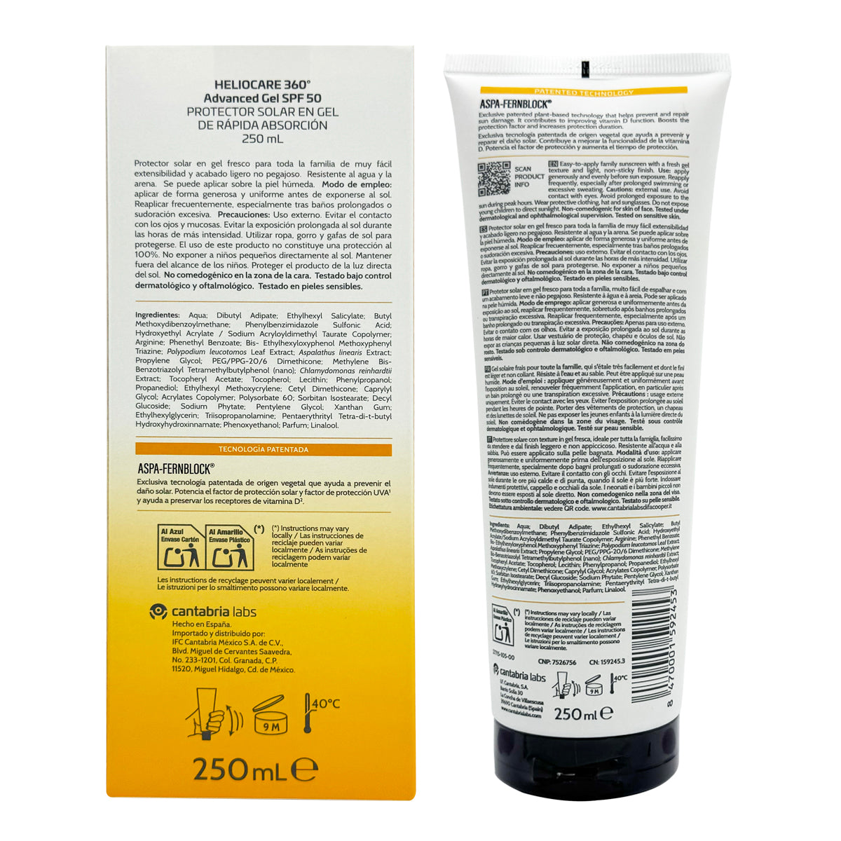 HELIOCARE ADVANCED GEL 250ML