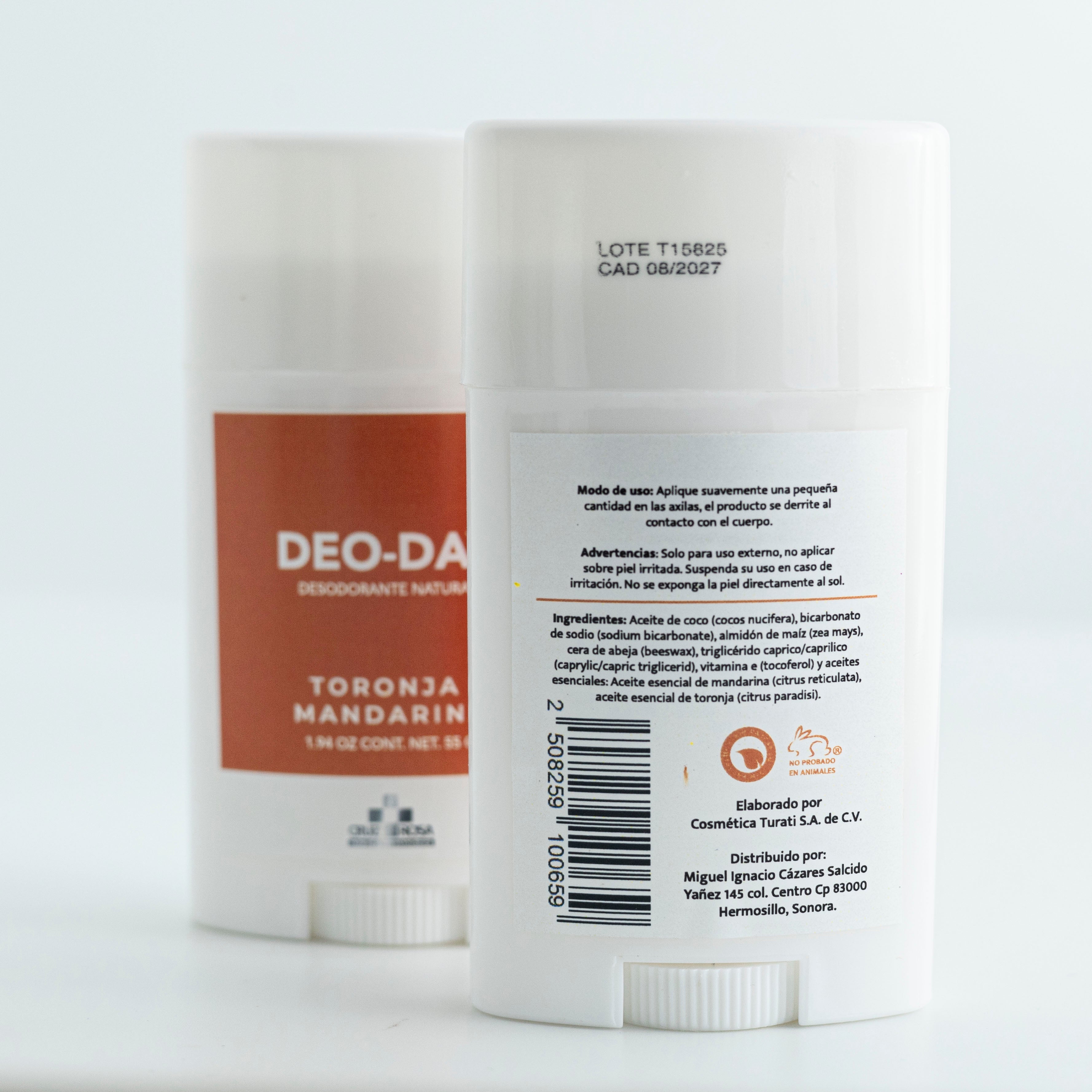DEODAY TORONJA MANDARINA 55G