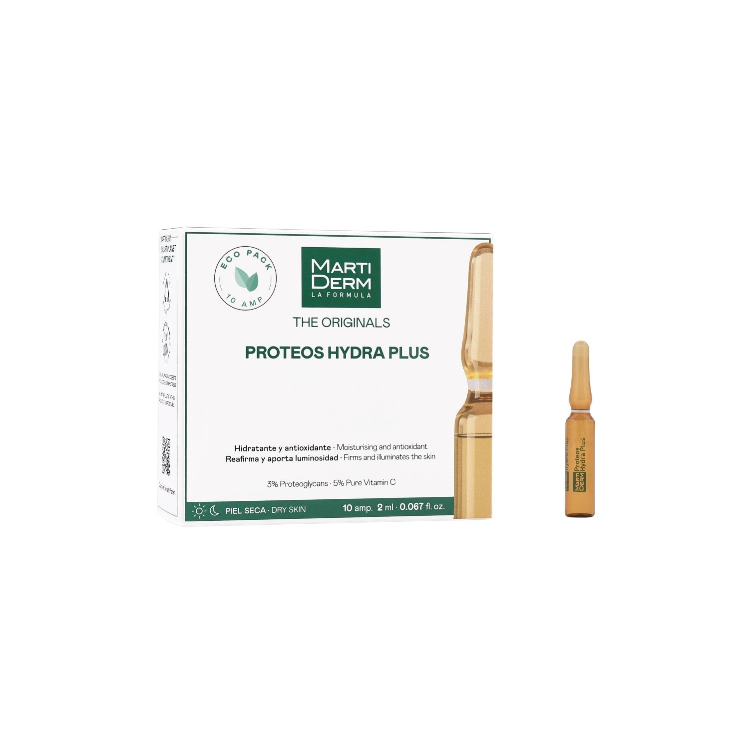 PROTEOS HYDRA PLUS CON 10 AMPOLLETAS