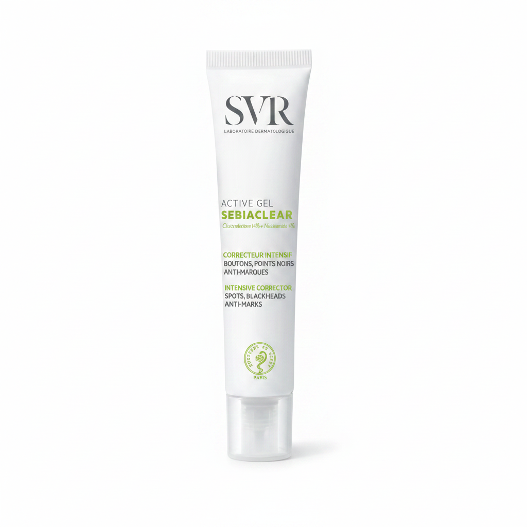 SVR Sebiaclear Active Gel Corrector 40ml - Empaque