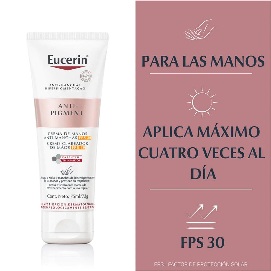 EUCERIN ANTI-PIGMENT CREMA DE MANOS 75ML