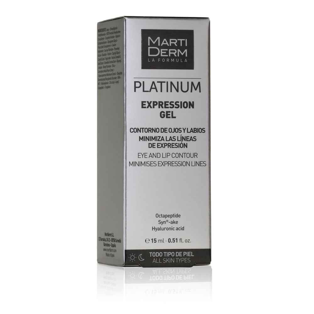 MARTIDERM PLATINUM EXPRESION GEL OJOS 15ML