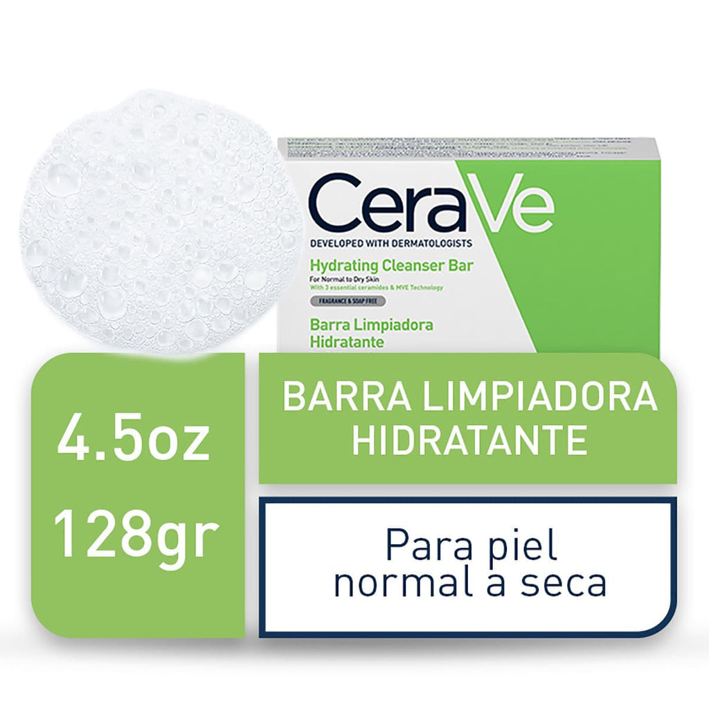 CERAVE BARRA LIMPIADORA HIDRATANTE 128GR
