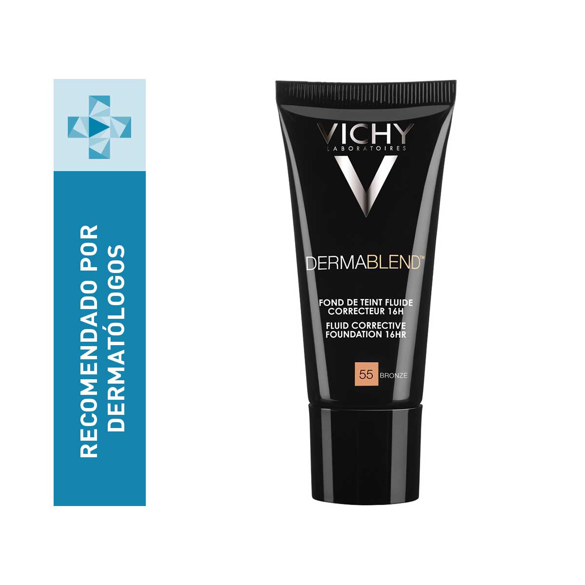 DERMABLEND FLUIDO #55 BRONZE 30ML