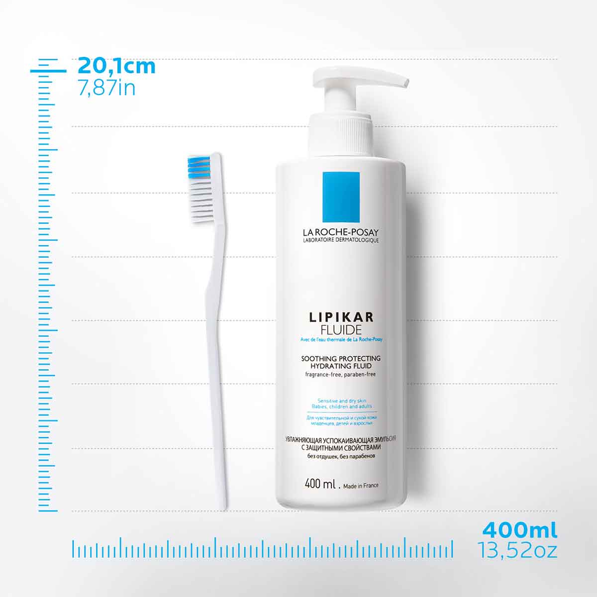 LIPIKAR FLUIDO HIDRATANTE 400ML