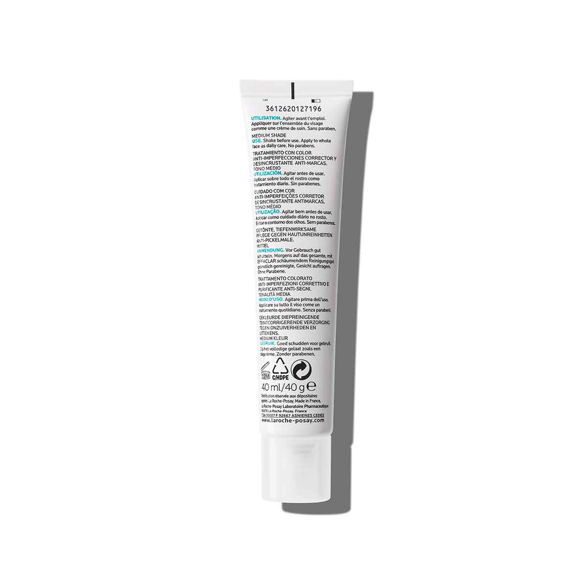 EFFACLAR DUO+ UNIFIANT TONO MEDIO 40ML