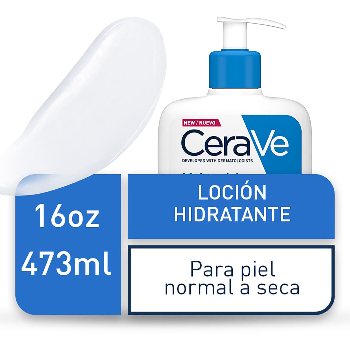 CERAVE LOCIÓN HIDRATANTE PIEL SECA 473ML