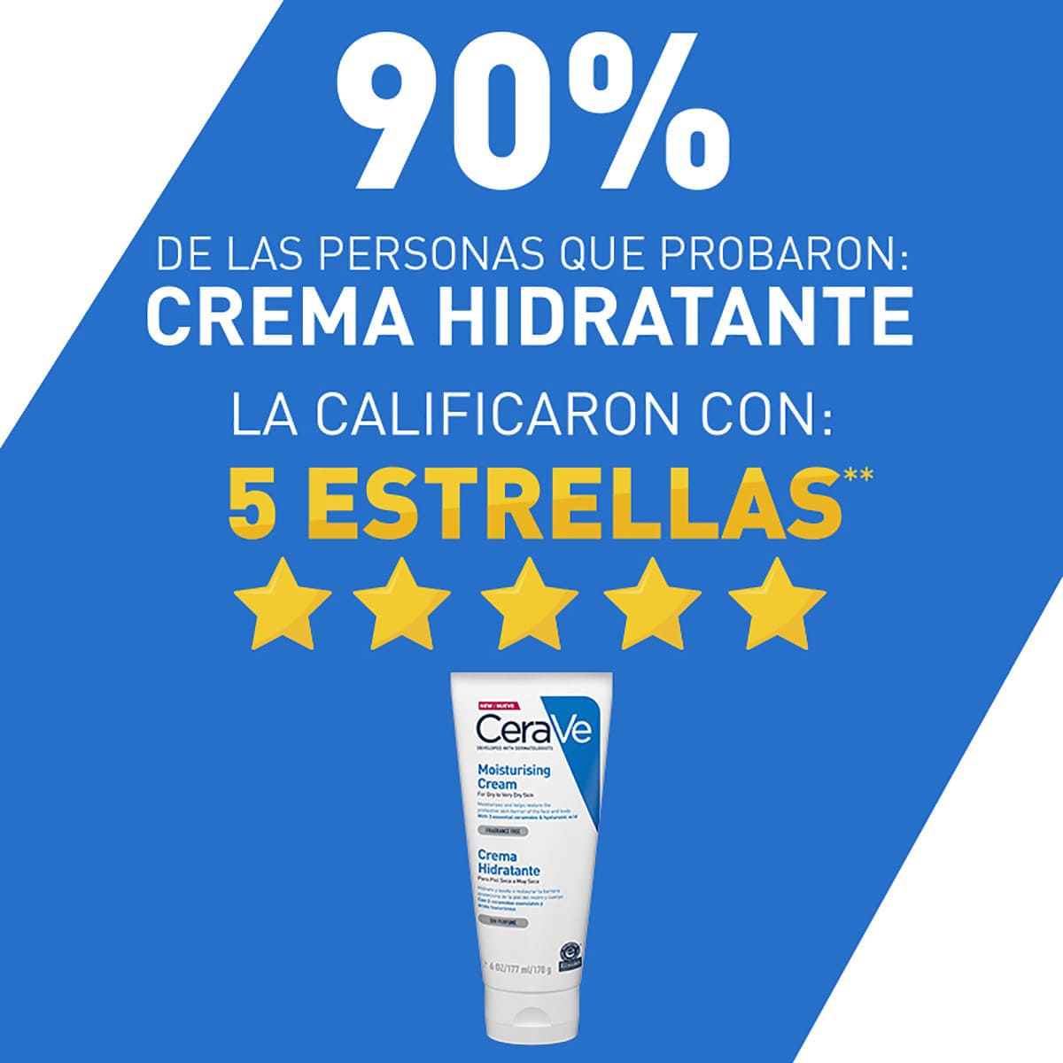 CERAVE CREMA DE ROSTRO Y CUERPO PARA  PIEL SECA Y MUY SECA 170GR