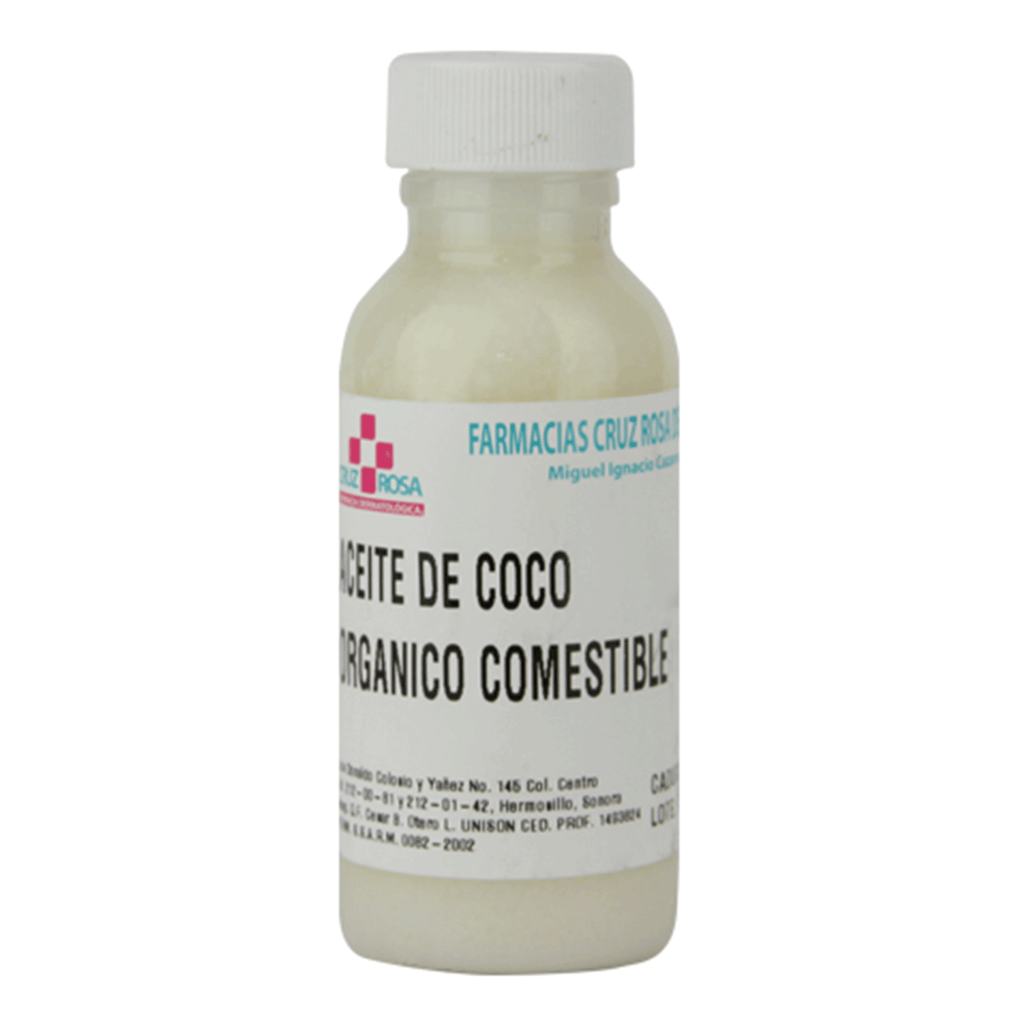 ACEITE COMESTIBLE COCO 60ML - FARMACIA CRUZ ROSA, Farmacia Dermatológica  Cruz Rosa, Cuidado de la piel
