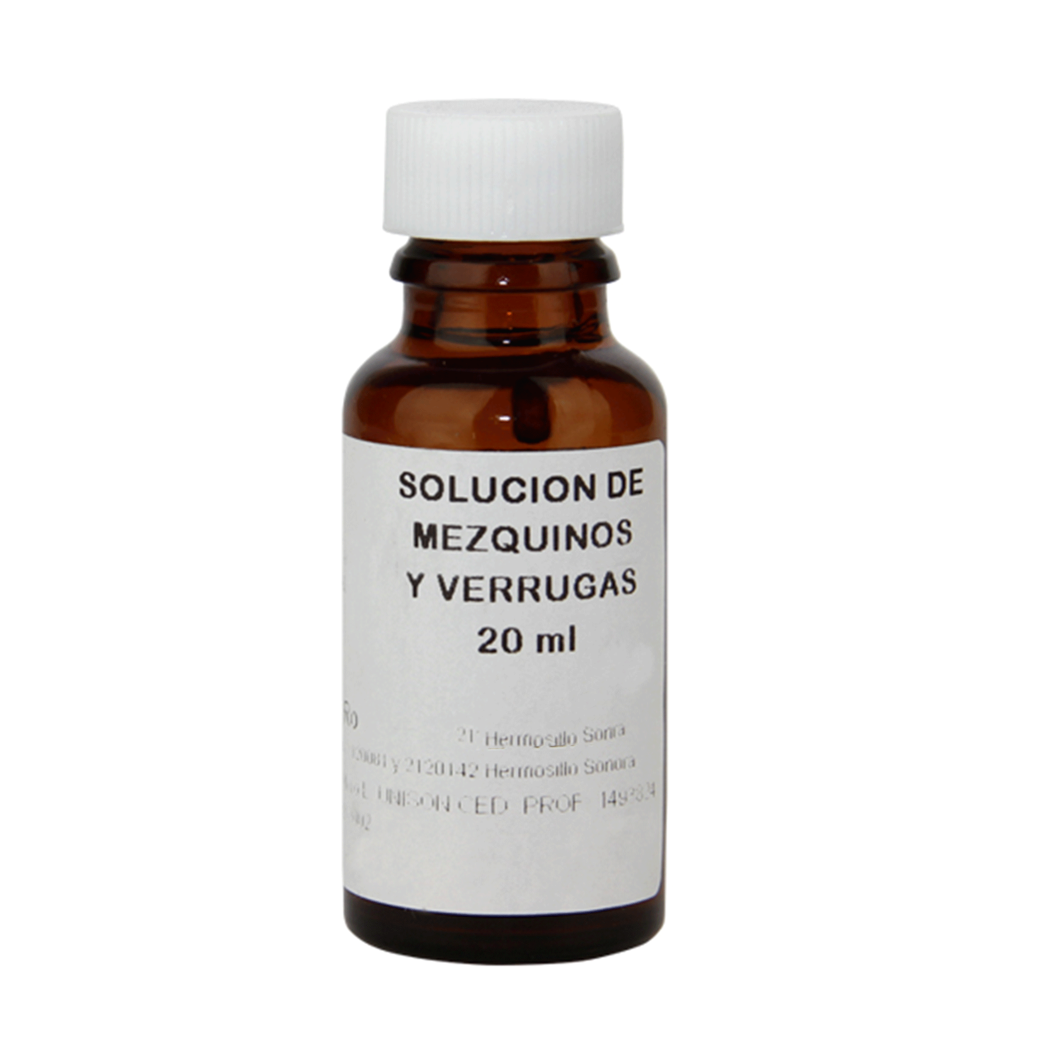 SOLUCIÓN PARA MEZQUINOS Y VERRUGAS 20ML