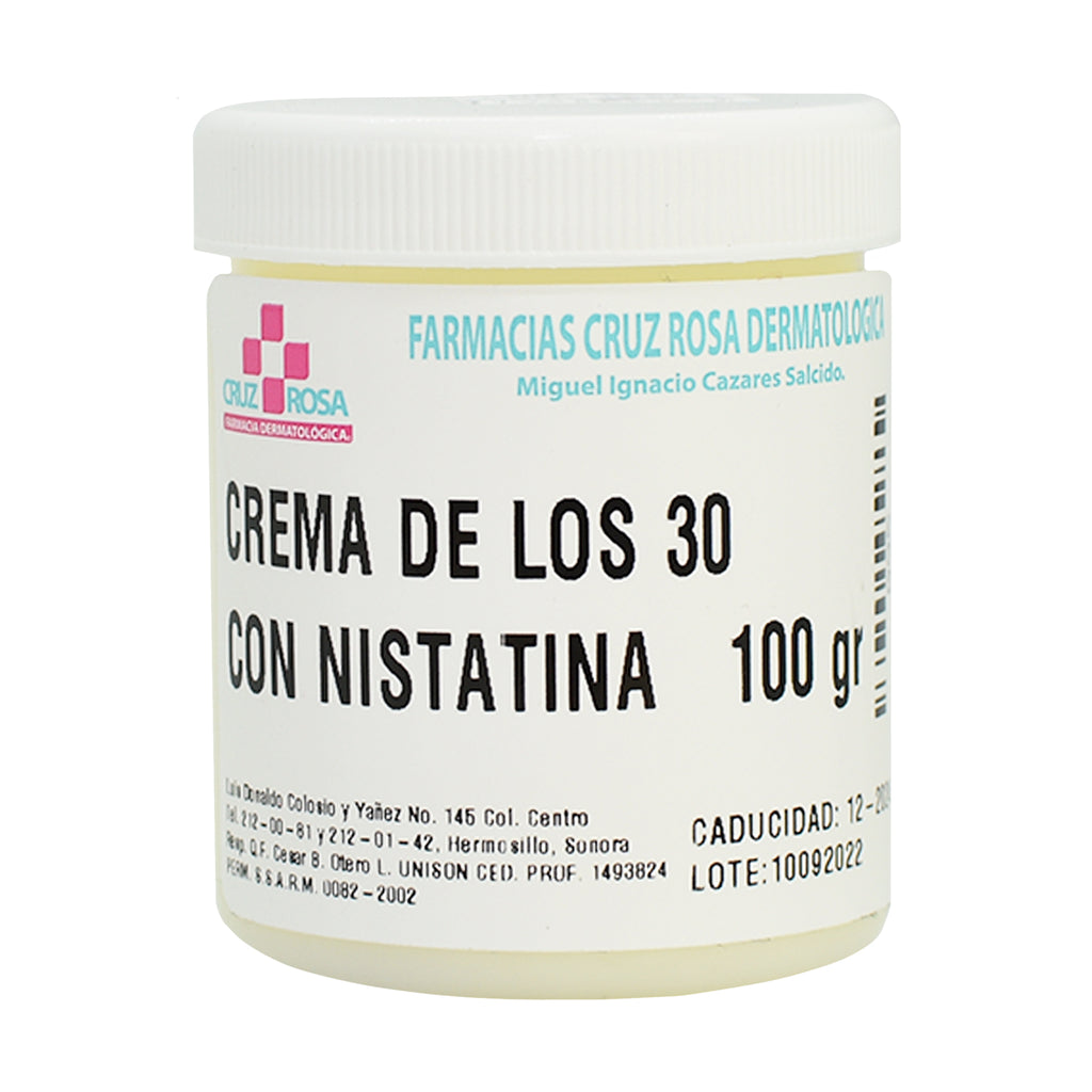 CREMA DE LOS 30´S C/NISTATINA 100GR