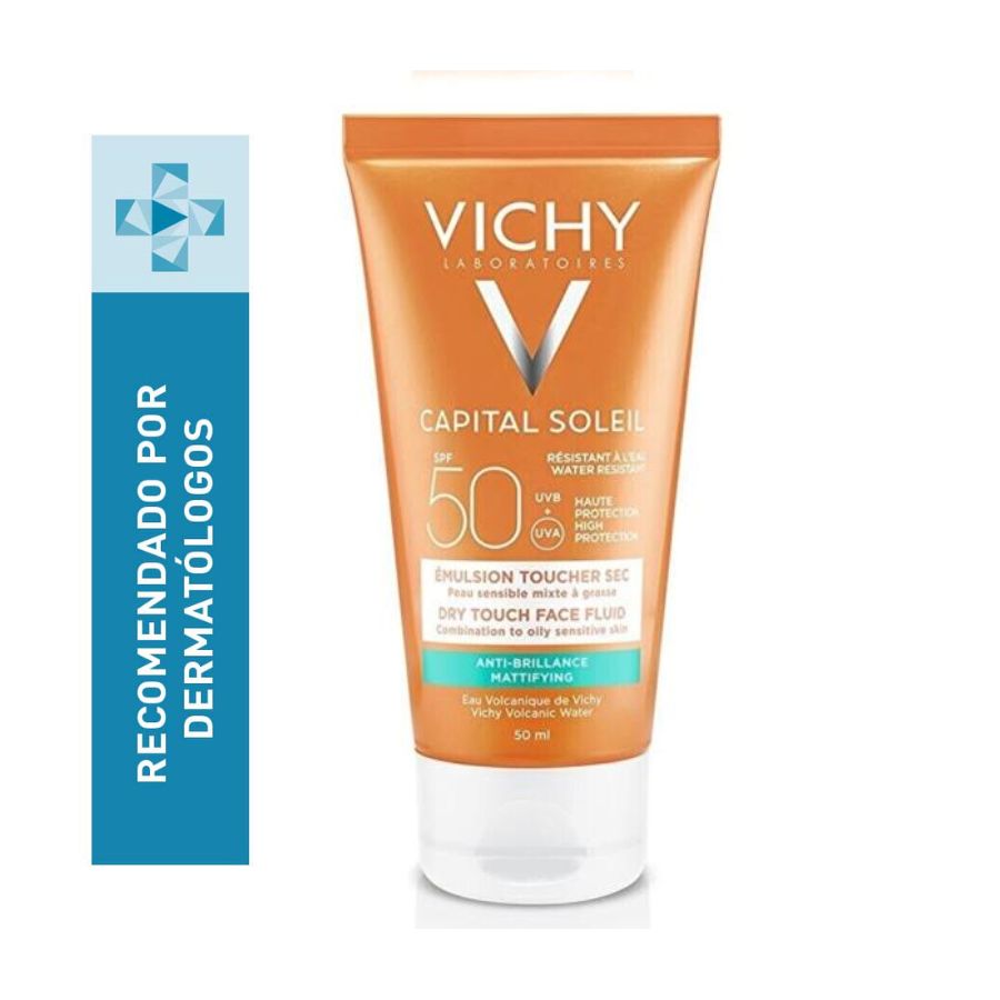 IDEAL SOLEIL EMULSION TOQUE SECO 50SPF 50ML