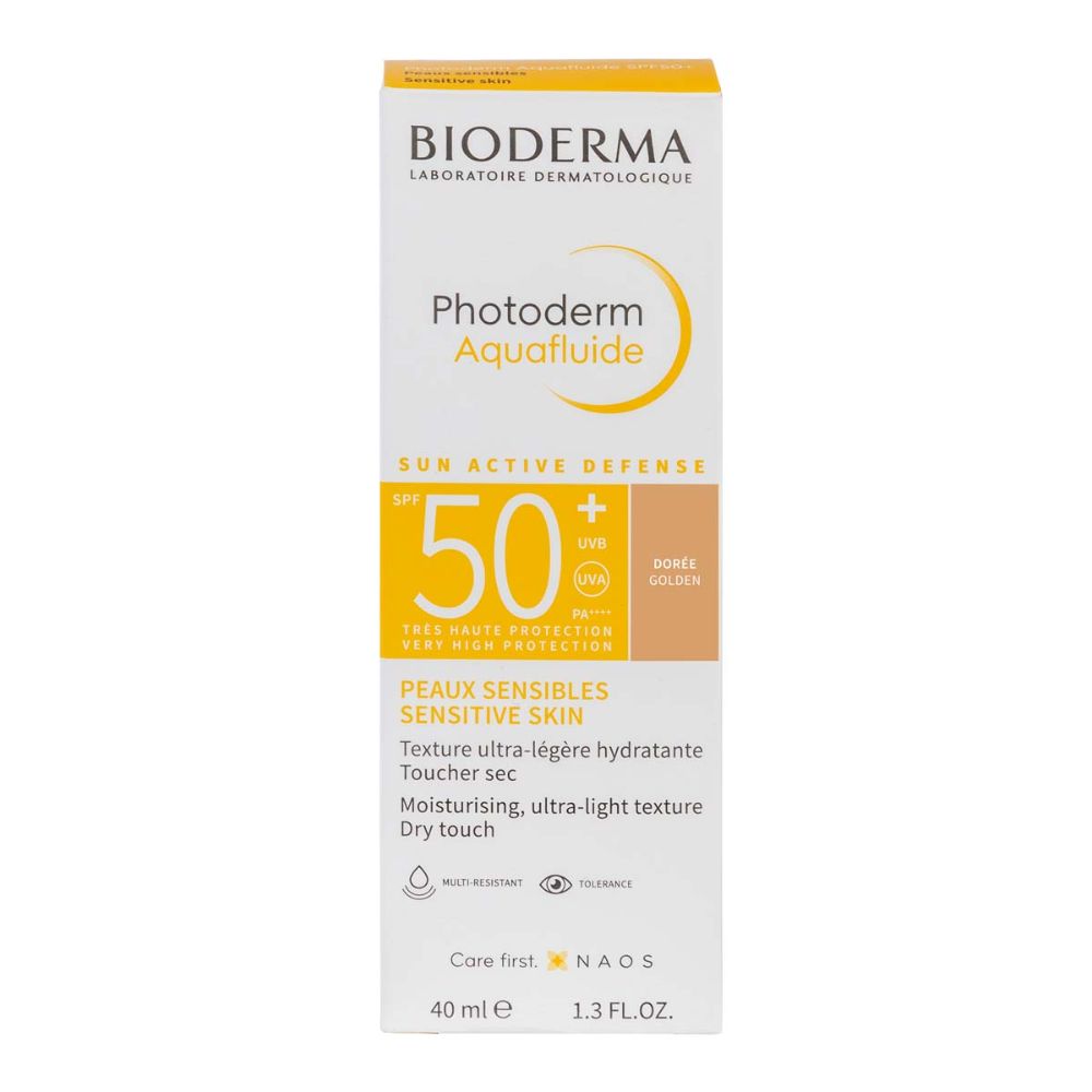 PHOTODERM AQUAFLUIDO SPF50+ 40ML TONO DORADO