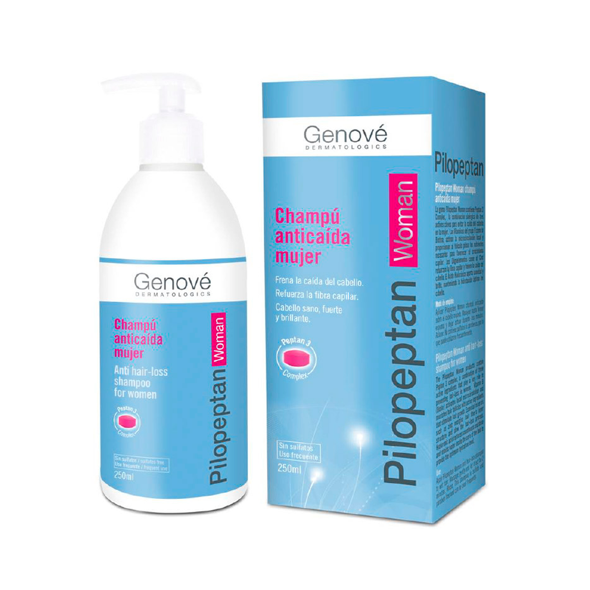 PILOPEPTAN WOMEN SHAMPOO 250ML