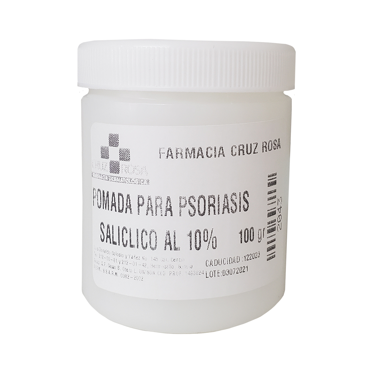 POMADA P/PSORIASIS 10% 100GR - FARMACIA CRUZ ROSA | Farmacia ...